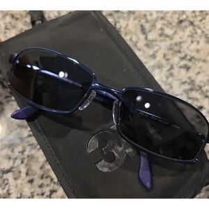 NEW 3M‎ TRX Blue Horizon Sunglasses Occupational Rectangular Full Rim 3m Z87-2+